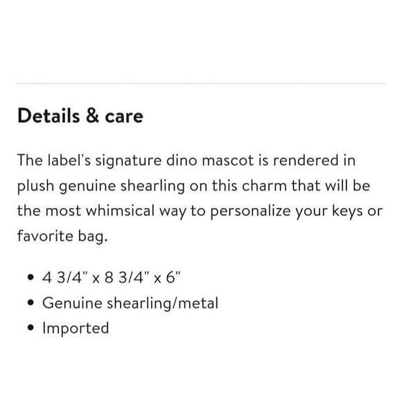 Coach GREEN REXY Plush Curly Shearling Bag Charm NWT - Picture 9 of 14